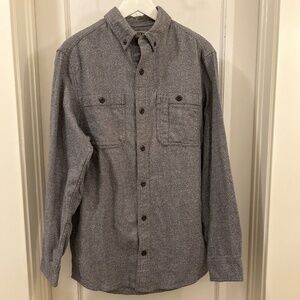 Duluth Trading Co mens long sleeve flannel shirt